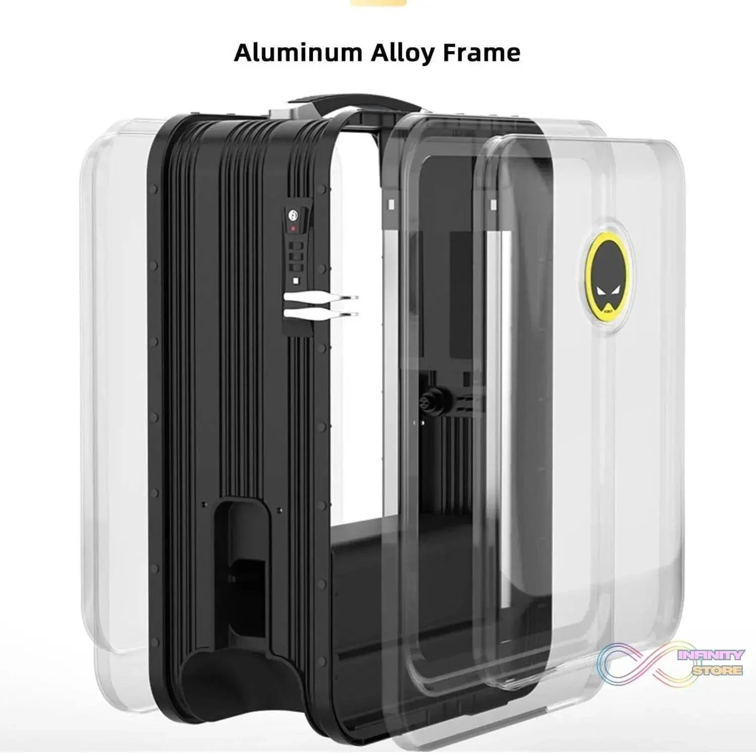 Electric suitcase smart driving luggage electric suitcase scooter with removable battery speed (1 Pc) - infinityexculsivestore.com