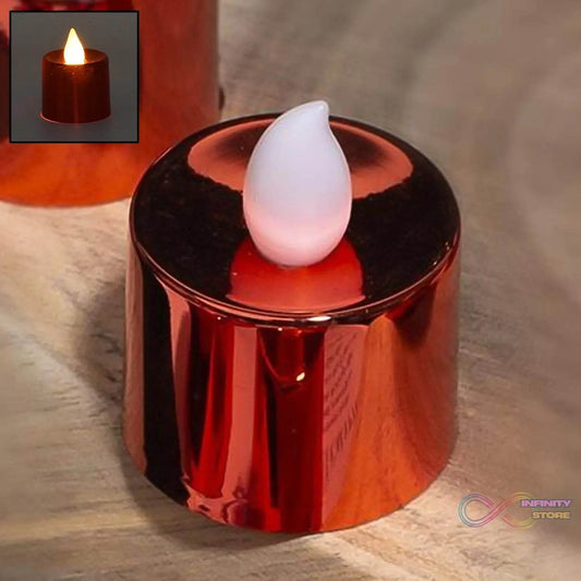 Electrical Candles Diya LED Tea Light (1 Pc / Multicolor) - infinityexculsivestore.com