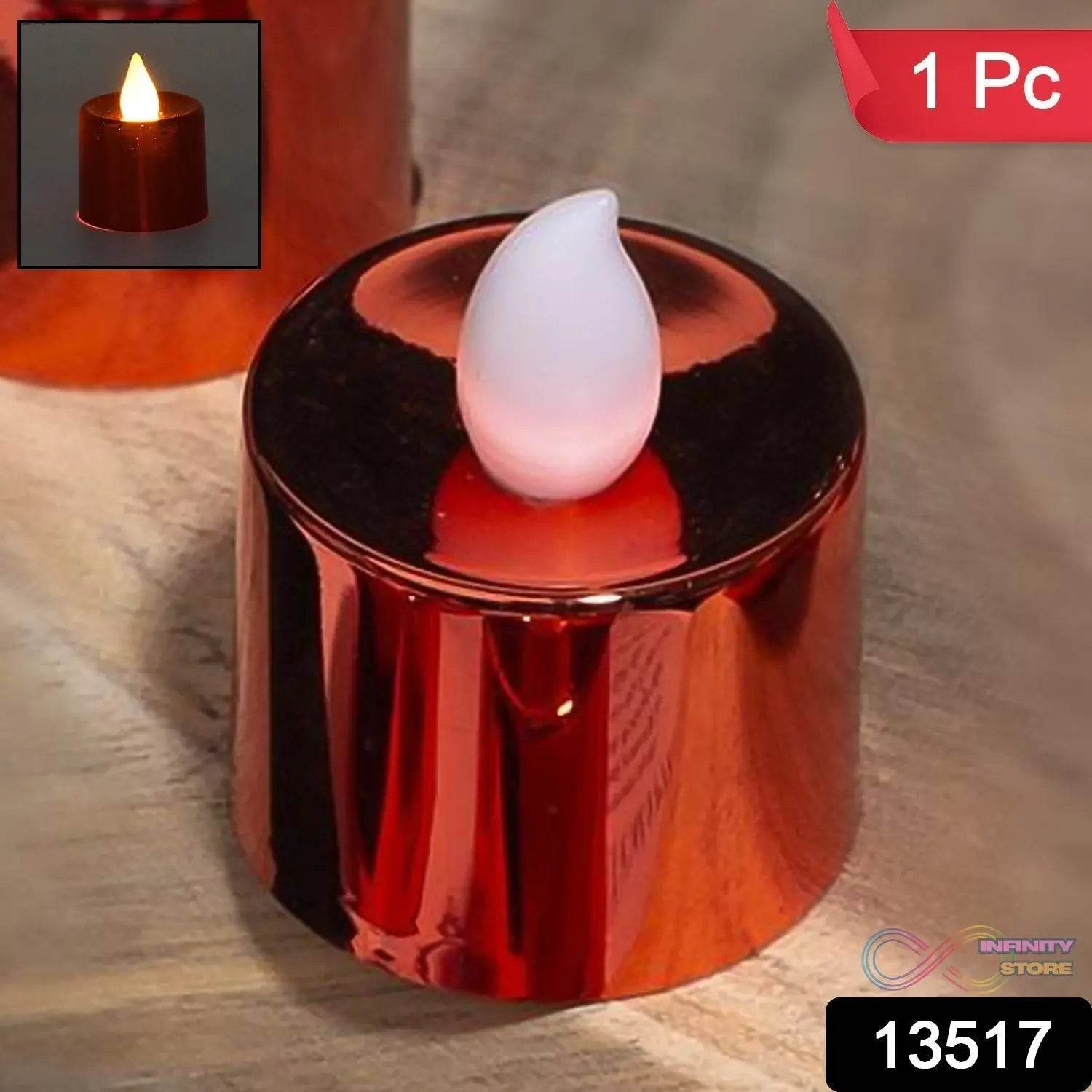Electrical Candles Diya LED Tea Light (1 Pc / Multicolor) - infinityexculsivestore.com