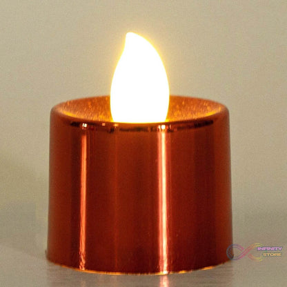 Electrical Candles Diya LED Tea Light (1 Pc / Multicolor) - infinityexculsivestore.com