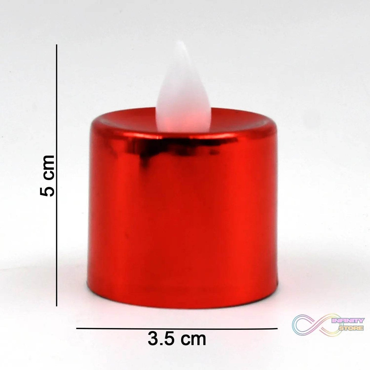 Electrical Candles Diya LED Tea Light (1 Pc / Multicolor) - infinityexculsivestore.com