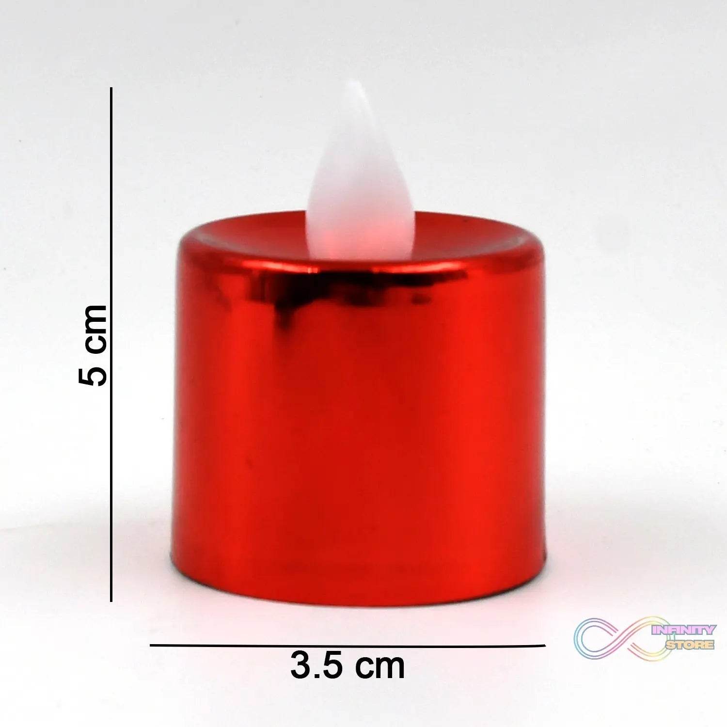 Electrical Candles Diya LED Tea Light (1 Pc / Multicolor) - infinityexculsivestore.com