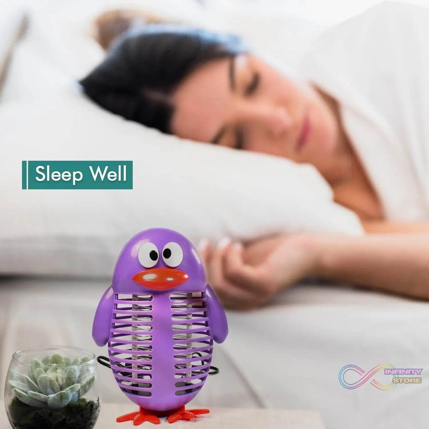 Electronic Cartoon Led Mosquito Killer - infinityexculsivestore.com