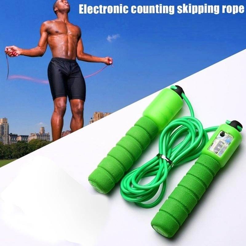Electronic Counting Skipping Rope (9-feet) - infinityexculsivestore.com