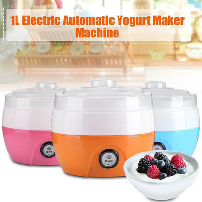 Electronic Yogurt Maker, Automatic Yogurt Maker Machine 1L Yoghurt Plastic Container for Home Use - infinityexculsivestore.com