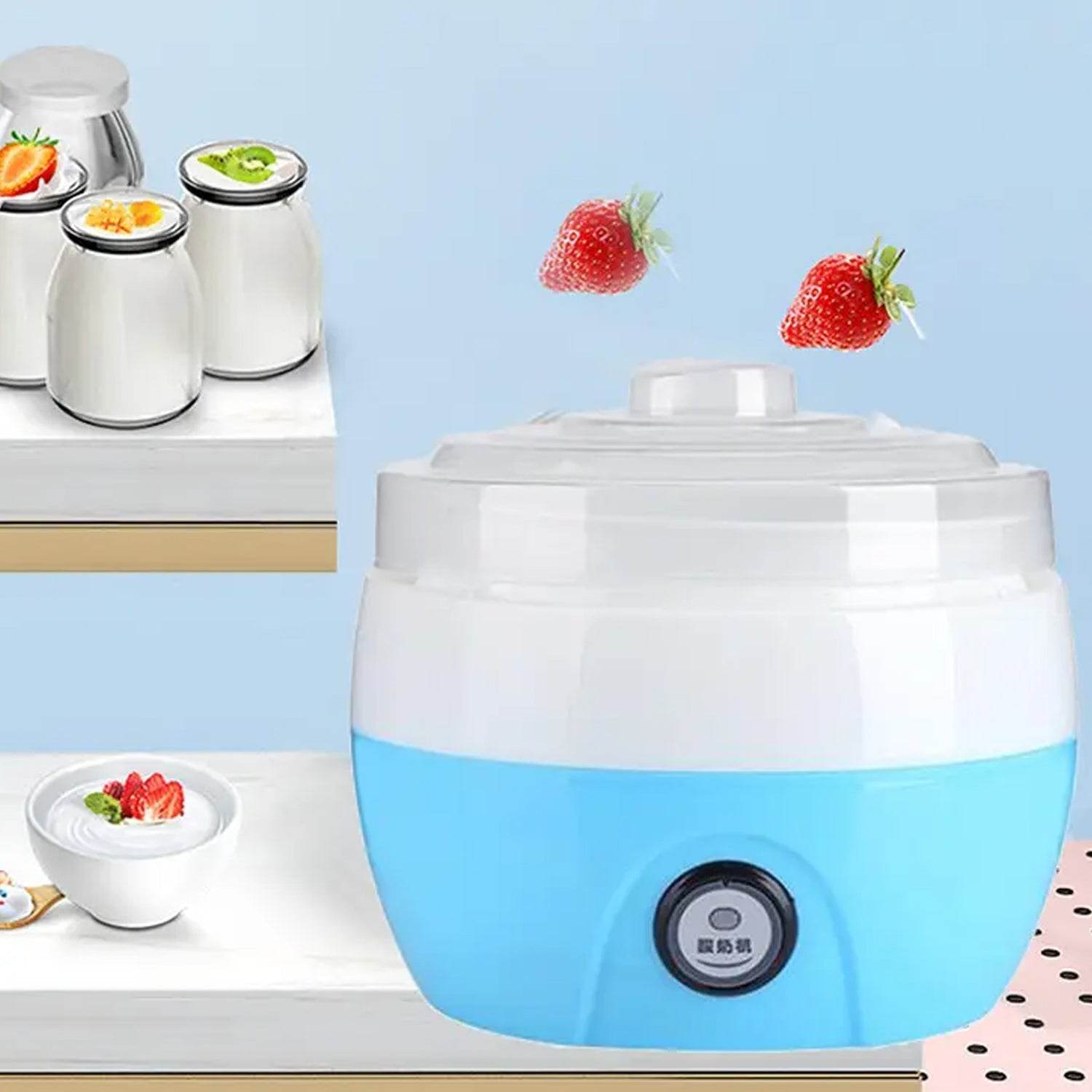 Electronic Yogurt Maker, Automatic Yogurt Maker Machine 1L Yoghurt Plastic Container for Home Use - infinityexculsivestore.com