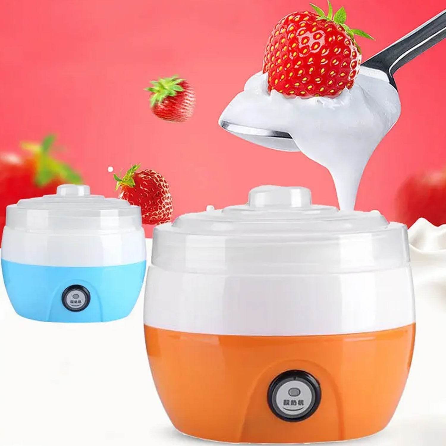 Electronic Yogurt Maker, Automatic Yogurt Maker Machine 1L Yoghurt Plastic Container for Home Use - infinityexculsivestore.com