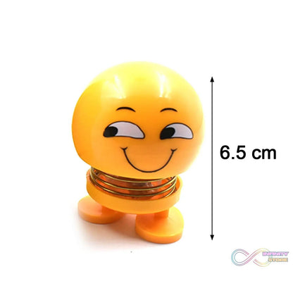 Emoji Shake Car Dashboard Doll Dance for Car interior Decoration With LED Light - infinityexculsivestore.com