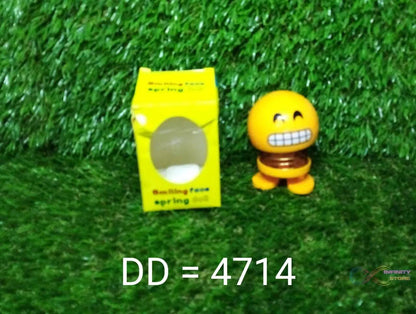 Emoji Shake Car Dashboard Doll Dance for Car interior Decoration With LED Light - infinityexculsivestore.com