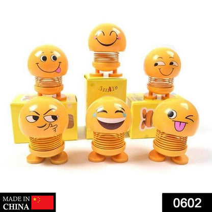Emoticon Figure Smiling Face Spring Doll - infinityexculsivestore.com