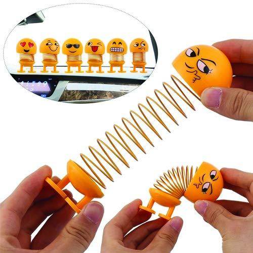 Emoticon Figure Smiling Face Spring Doll - infinityexculsivestore.com