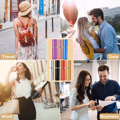 Empty Spray / Perfume Bottle Refillable Fine Mist Perfume For Sanitizer Travel Beauty Makeup Perfume filler (1 Pc) - infinityexculsivestore.com