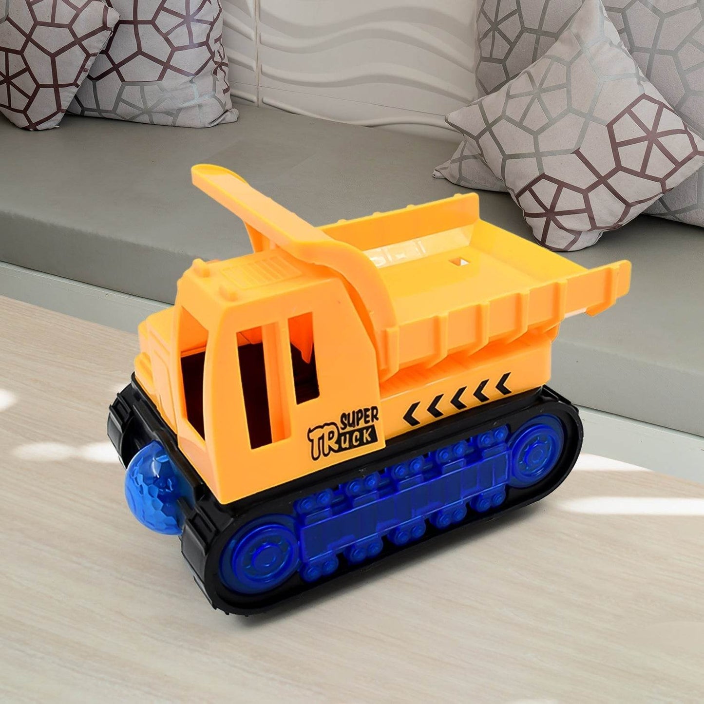 Engineering Vehicle Toys for Kids - Self-Driving Super Dump Truck Toy | Self-Driving Trucks, Engineering truck Electric Vehicle Toys boys birthday gift toys (1 Pc) - infinityexculsivestore.com