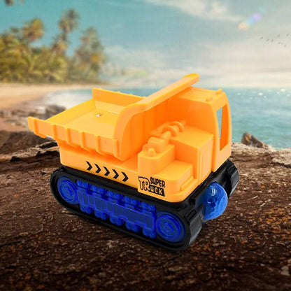 Engineering Vehicle Toys for Kids - Self-Driving Super Dump Truck Toy | Self-Driving Trucks, Engineering truck Electric Vehicle Toys boys birthday gift toys (1 Pc) - infinityexculsivestore.com