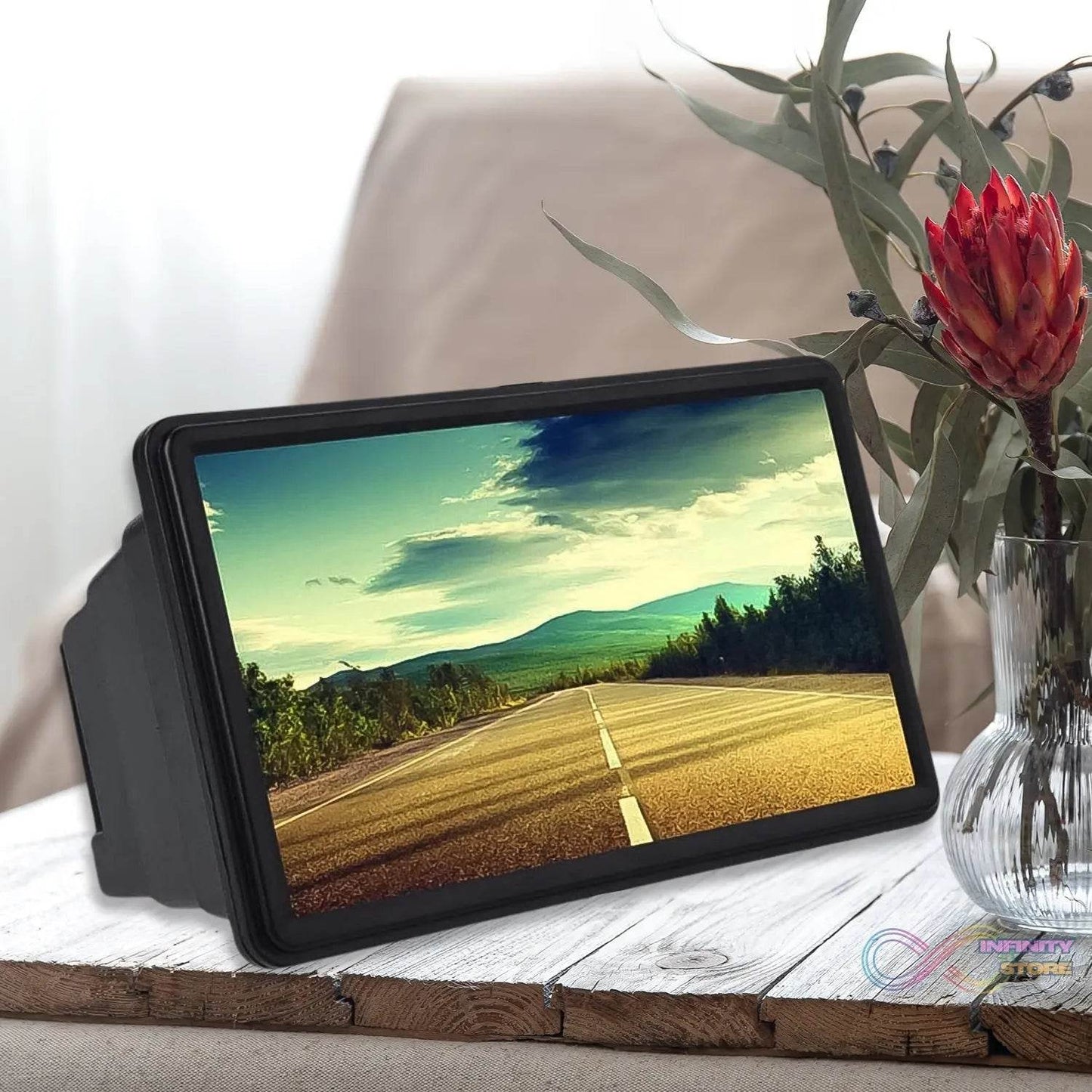 Enlarged Screen 3D HD Mobile Phone Screen Magnifier Amplifier (1 Pc) - infinityexculsivestore.com