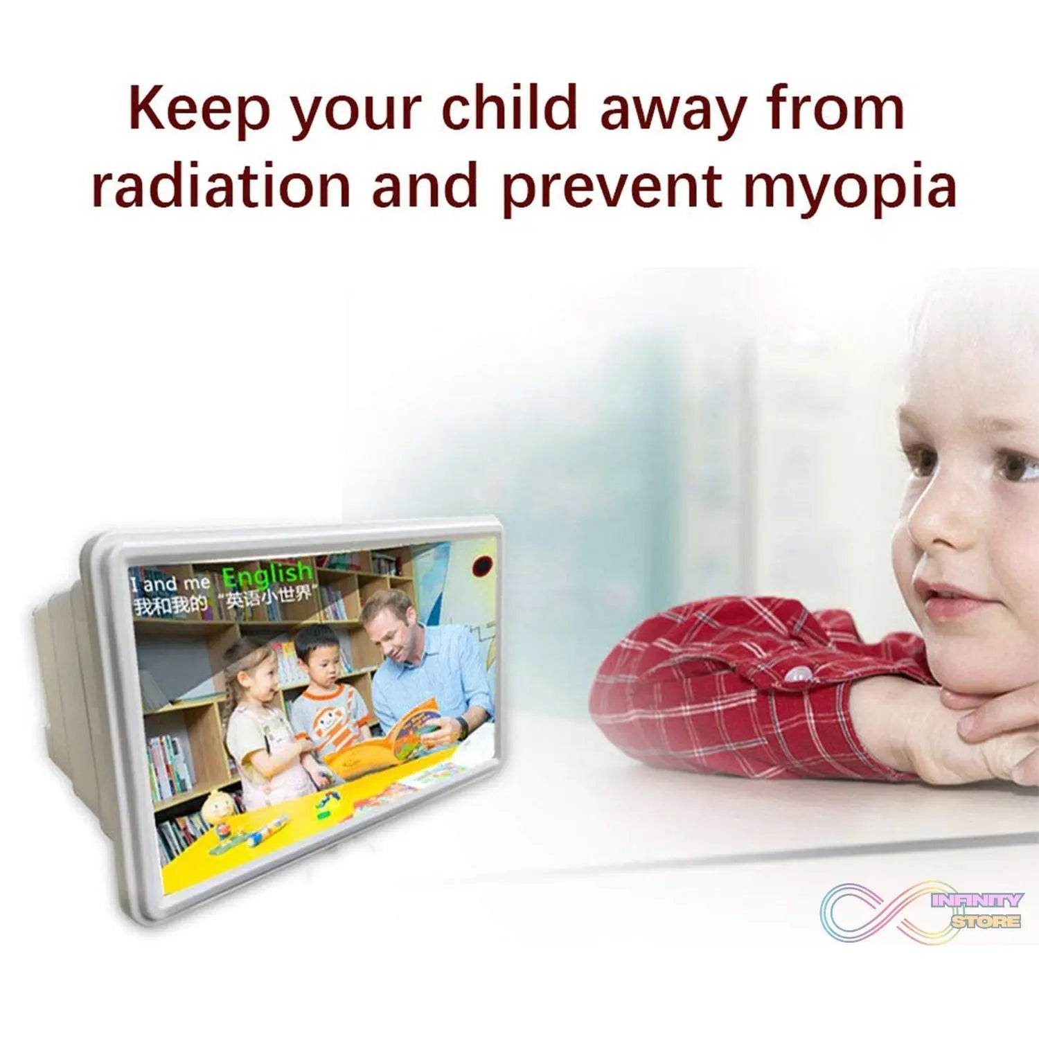 Enlarged Screen 3D HD Mobile Phone Screen Magnifier Amplifier (1 Pc) - infinityexculsivestore.com