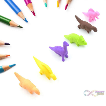 Dinosaur Shaped Erasers Animal Erasers for Kids, Dinosaur Erasers Puzzle 3D Eraser, Mini Eraser Dinosaur Toys, Desk Pets for Students Classroom Prizes Class Rewards Party Favors (6 Pcs Set ) - infinityexculsivestore.com