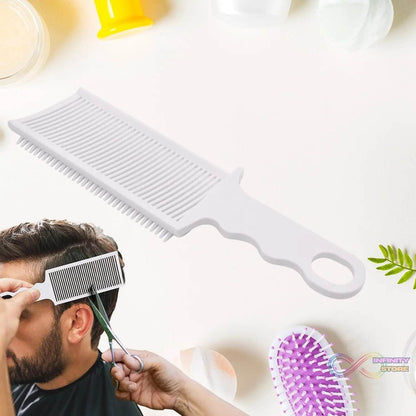 Ergonomic Flat Top Fading Clipper Comb Hair Care Styling | Brushes & Combs (1 Pc) - infinityexculsivestore.com