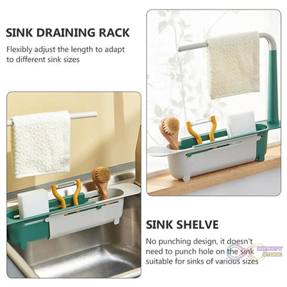 Expandable Kitchen Drying Basket Rack for Kitchen Use (1 Pc) - infinityexculsivestore.com