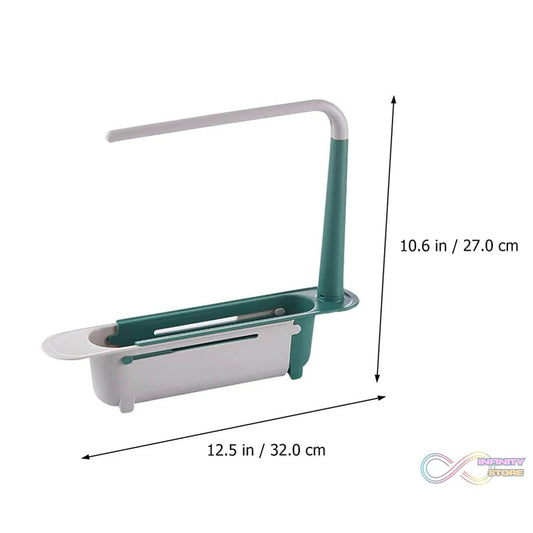 Expandable Kitchen Drying Basket Rack for kitchen Use (Brown Box) - infinityexculsivestore.com