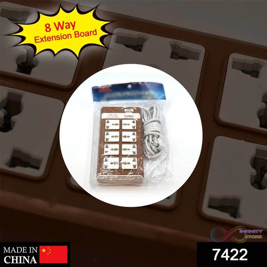 Extension Board 250V 8 Way Extension Board - infinityexculsivestore.com