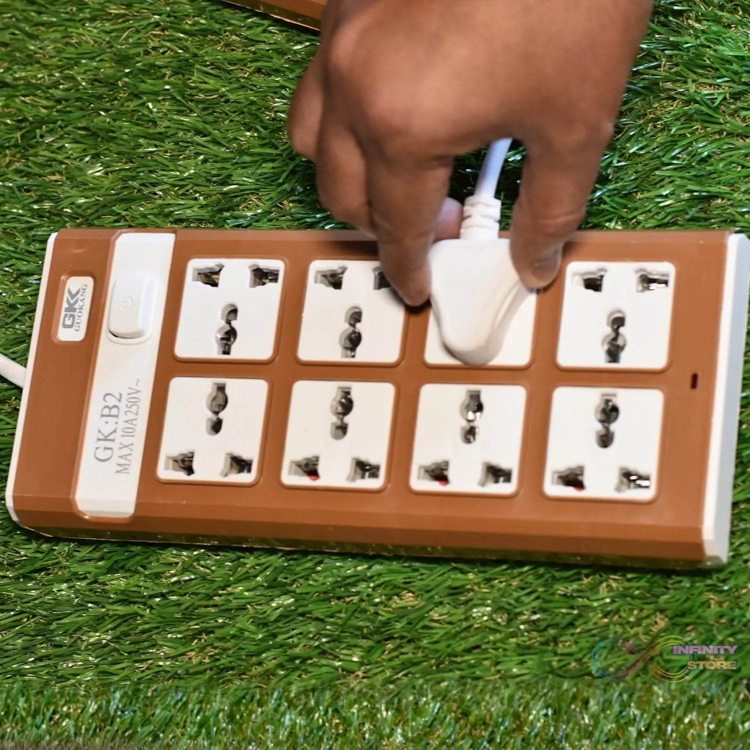 Extension Board 250V 8 Way Extension Board - infinityexculsivestore.com