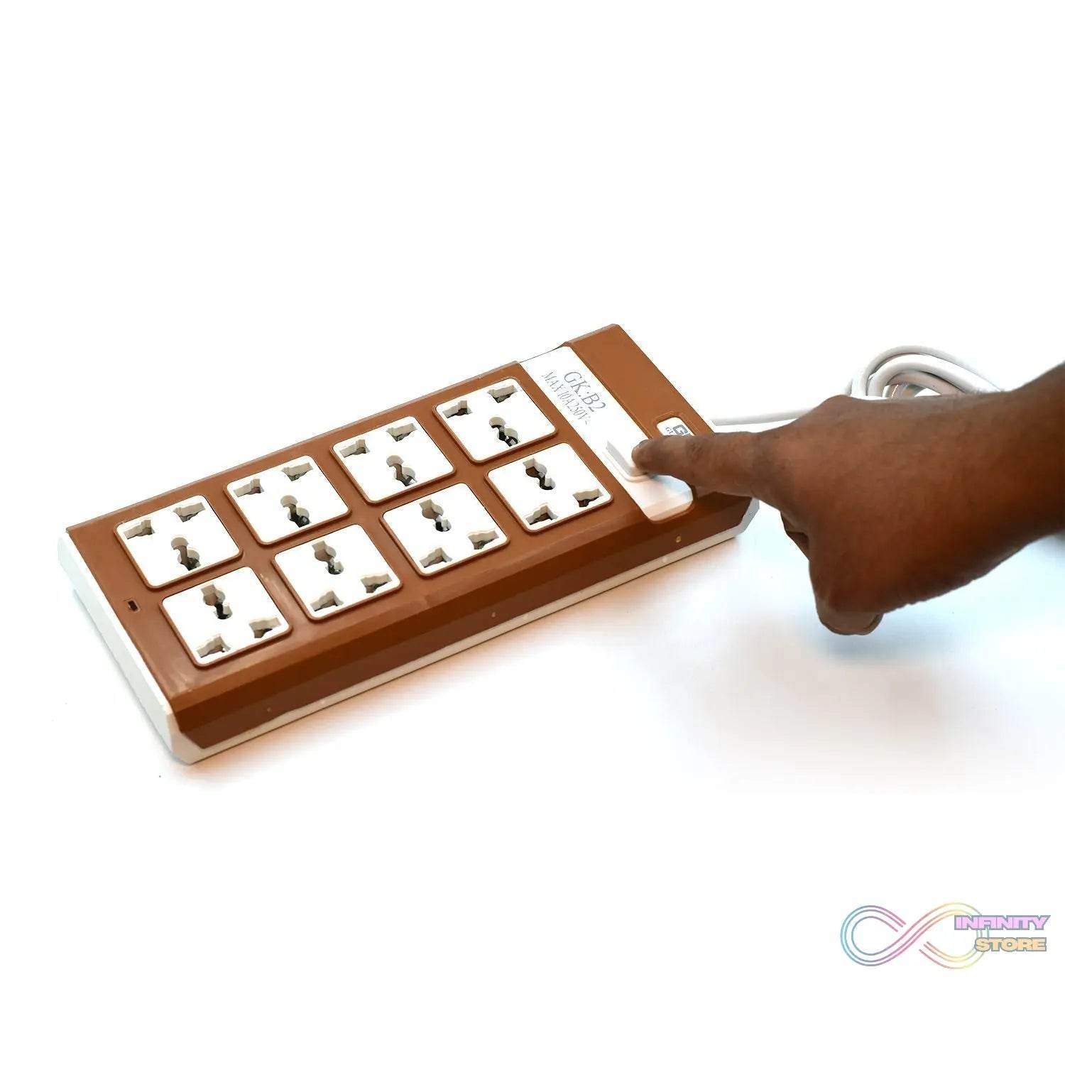 Extension Board 250V 8 Way Extension Board - infinityexculsivestore.com