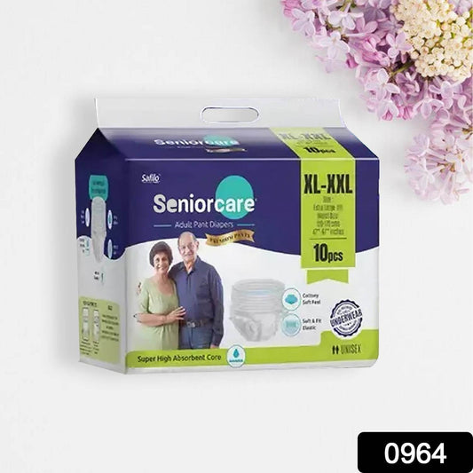 Extra Large - XXL Senior care Adult Pull Up Diaper Pants(Waist Size (120-170 Cm | 47 -67 Inch) (10*4 Pcs) Adult Diapers - XL - XXL (10 Pieces) - infinityexculsivestore.com