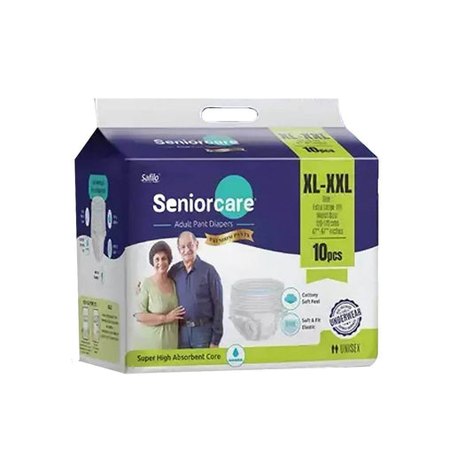 Extra Large - XXL Senior care Adult Pull Up Diaper Pants(Waist Size (120-170 Cm | 47 -67 Inch) (10*4 Pcs) Adult Diapers - XL - XXL (10 Pieces) - infinityexculsivestore.com