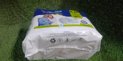 Extra Large - XXL Senior care Adult Pull Up Diaper Pants(Waist Size (120-170 Cm | 47 -67 Inch) (10*4 Pcs) Adult Diapers - XL - XXL (10 Pieces) - infinityexculsivestore.com