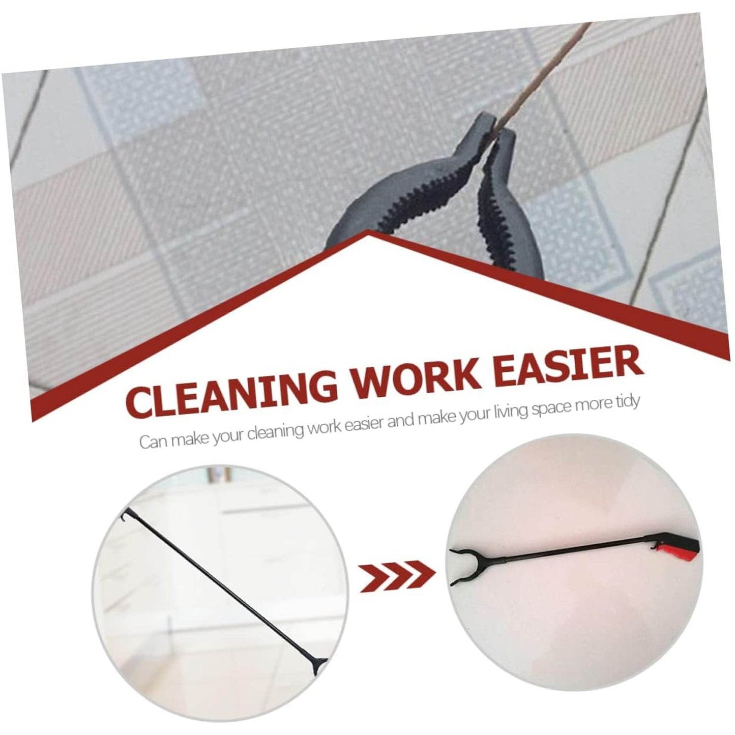 Extra Long Pickup Aid Trash Picker Upper, Rotating Hand, Heavy Duty Grip Arm - Reaching Assist for Litter, Elderly, Garden Disabled, Handicap Arm - infinityexculsivestore.com