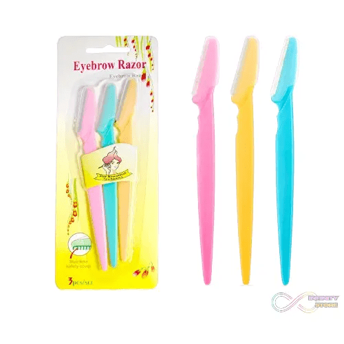 Eyebrow Painless Facial Hair Remover Razor for Face, Women and Men (3 Pack) - infinityexculsivestore.com