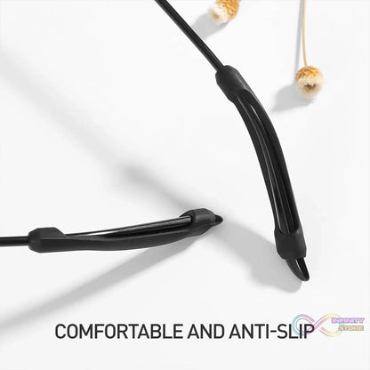 Eyeglass Anti Slip Ear Grip Soft Silicone Glasses Ear Hooks (1 Pair / Color May be Vary) - infinityexculsivestore.com