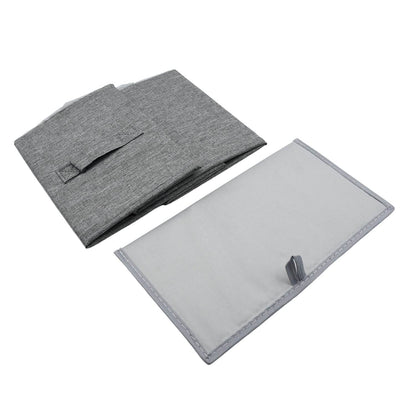 FOLDABLE STORAGE BOX WITH LID AND HANDLES, COTTON AND LINEN STORAGE BINS AND BASKETS ORGANIZER FOR NURSERY, CLOSET, BEDROOM, HOME - infinityexculsivestore.com