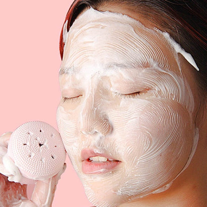 Facial Cleansing Brushes, Cute Octopus Shape Silicone Face Scrubber Massager Skincare Tool (1PC) - infinityexculsivestore.com