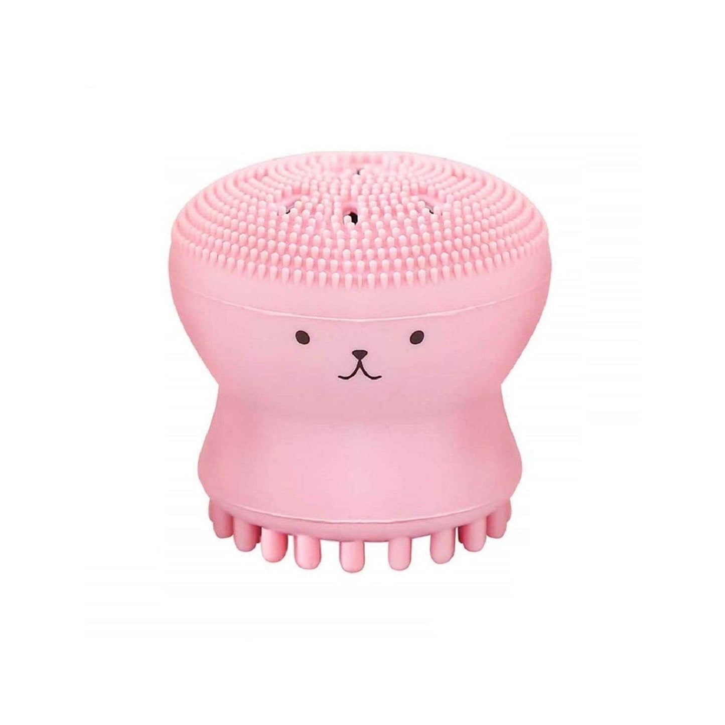 Facial Cleansing Brushes, Cute Octopus Shape Silicone Face Scrubber Massager Skincare Tool (1PC) - infinityexculsivestore.com