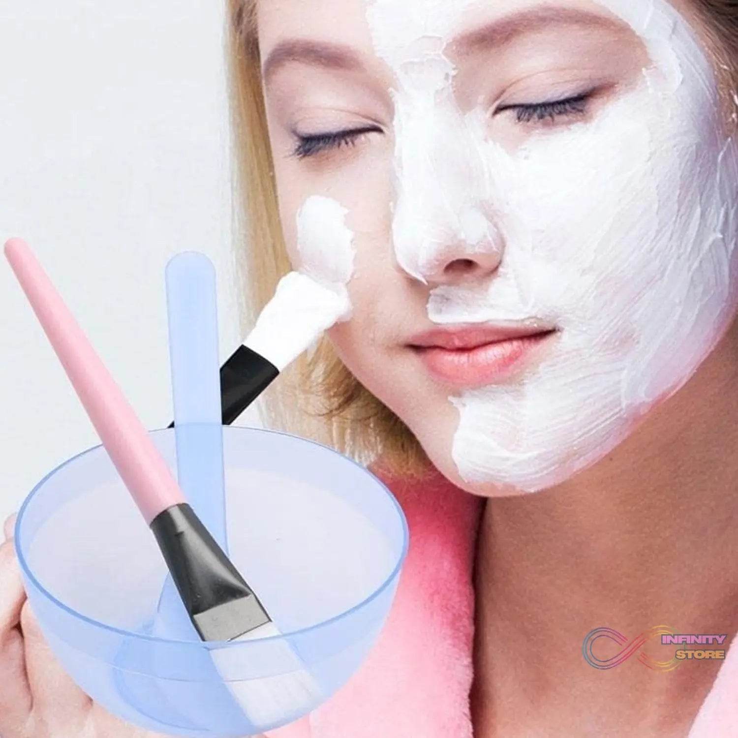 Facial Mask Bowl Set for Girls (6 - Pcs) - infinityexculsivestore.com