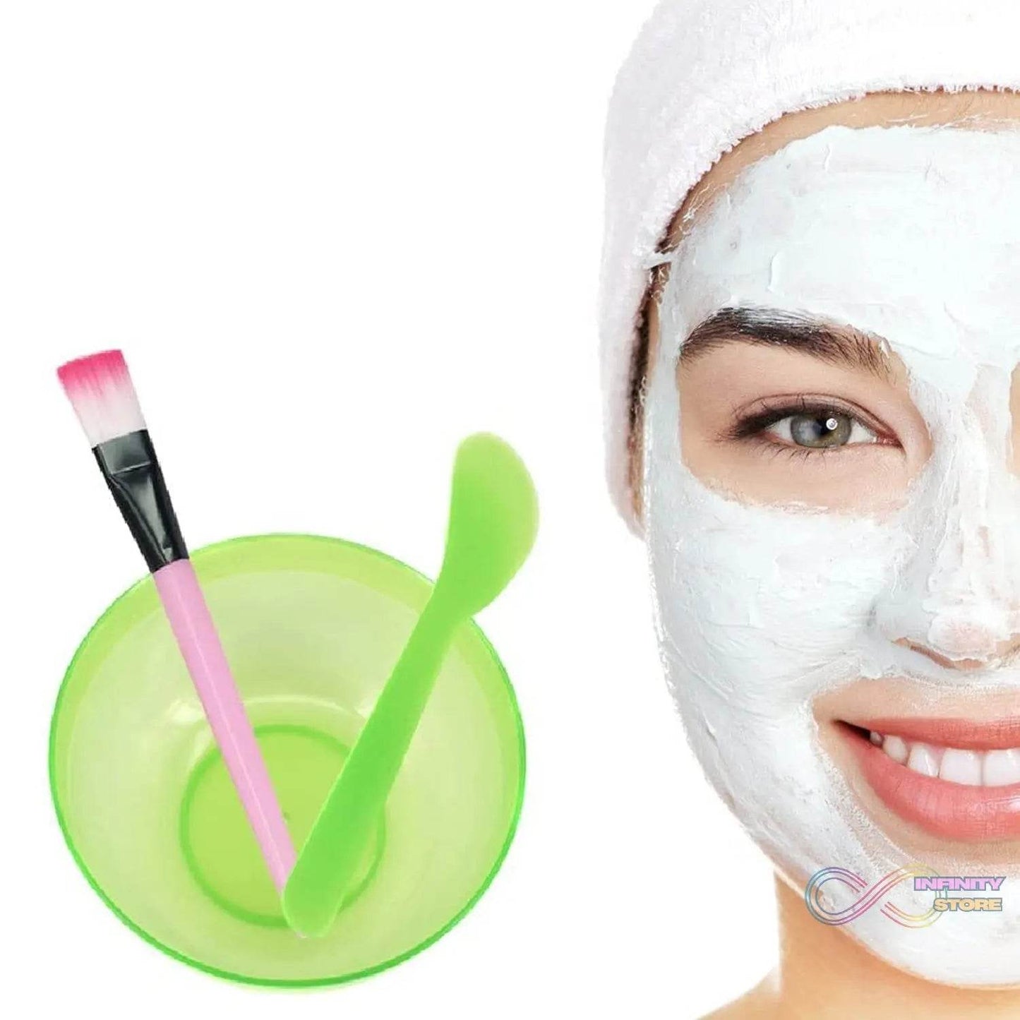 Facial Mask Bowl Set for Girls (6 - Pcs) - infinityexculsivestore.com