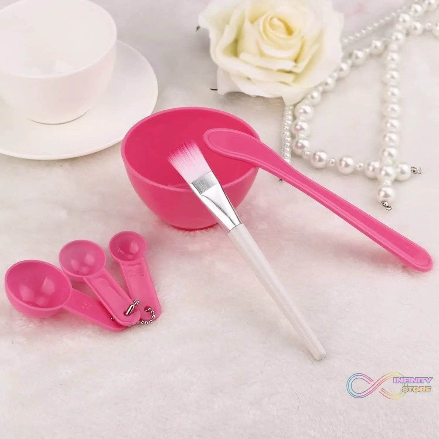 Facial Mask Bowl Set for Girls (6 - Pcs) - infinityexculsivestore.com