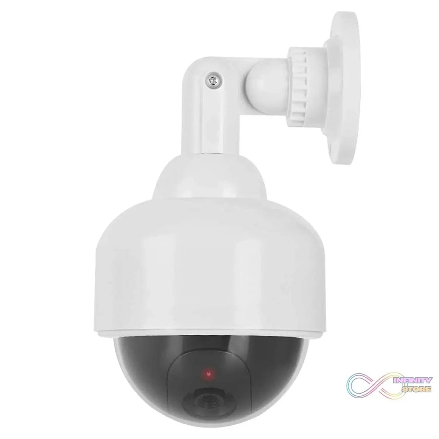 Fake / Dummy Camera CCTV, with Flashing Red LED Light (1 Pc / Battery Not Included) - infinityexculsivestore.com