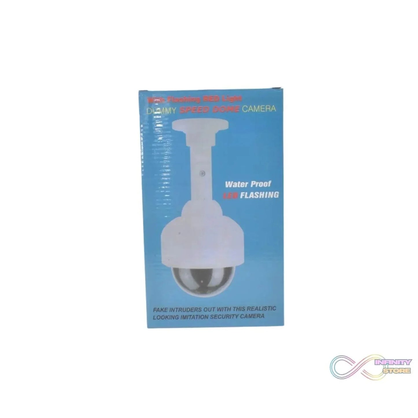 Fake / Dummy Camera CCTV, with Flashing Red LED Light (1 Pc / Battery Not Included) - infinityexculsivestore.com