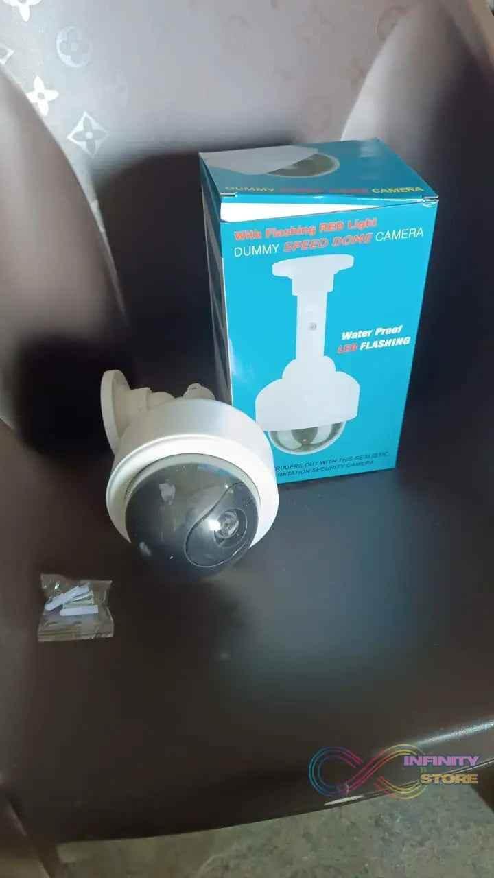 Fake / Dummy Camera CCTV, with Flashing Red LED Light (1 Pc / Battery Not Included) - infinityexculsivestore.com