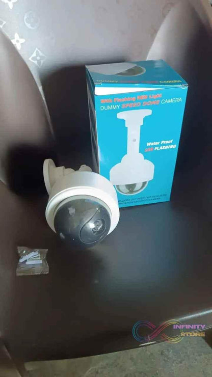 Fake / Dummy Camera CCTV, with Flashing Red LED Light (1 Pc / Battery Not Included) - infinityexculsivestore.com