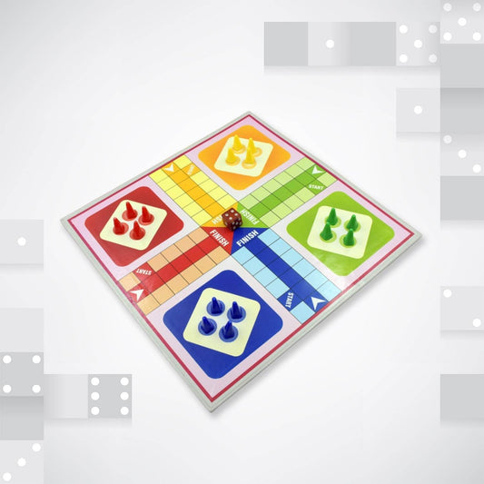 Family Board Game with Two Modes | Two Side Different Ladder, Ludo Games for Children and Families | 2 to 4 Players - Age 3 Years and Above (2 in 1) - infinityexculsivestore.com