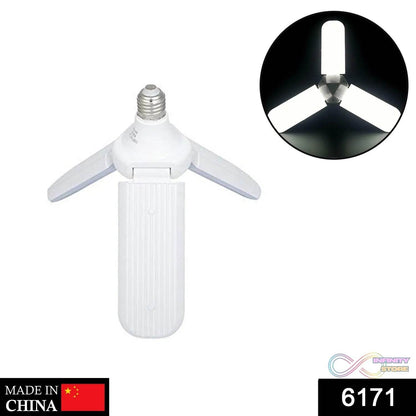 Fan Blade LED Light Bulb, Super Bright Angle Adjustable Home Ceiling - infinityexculsivestore.com