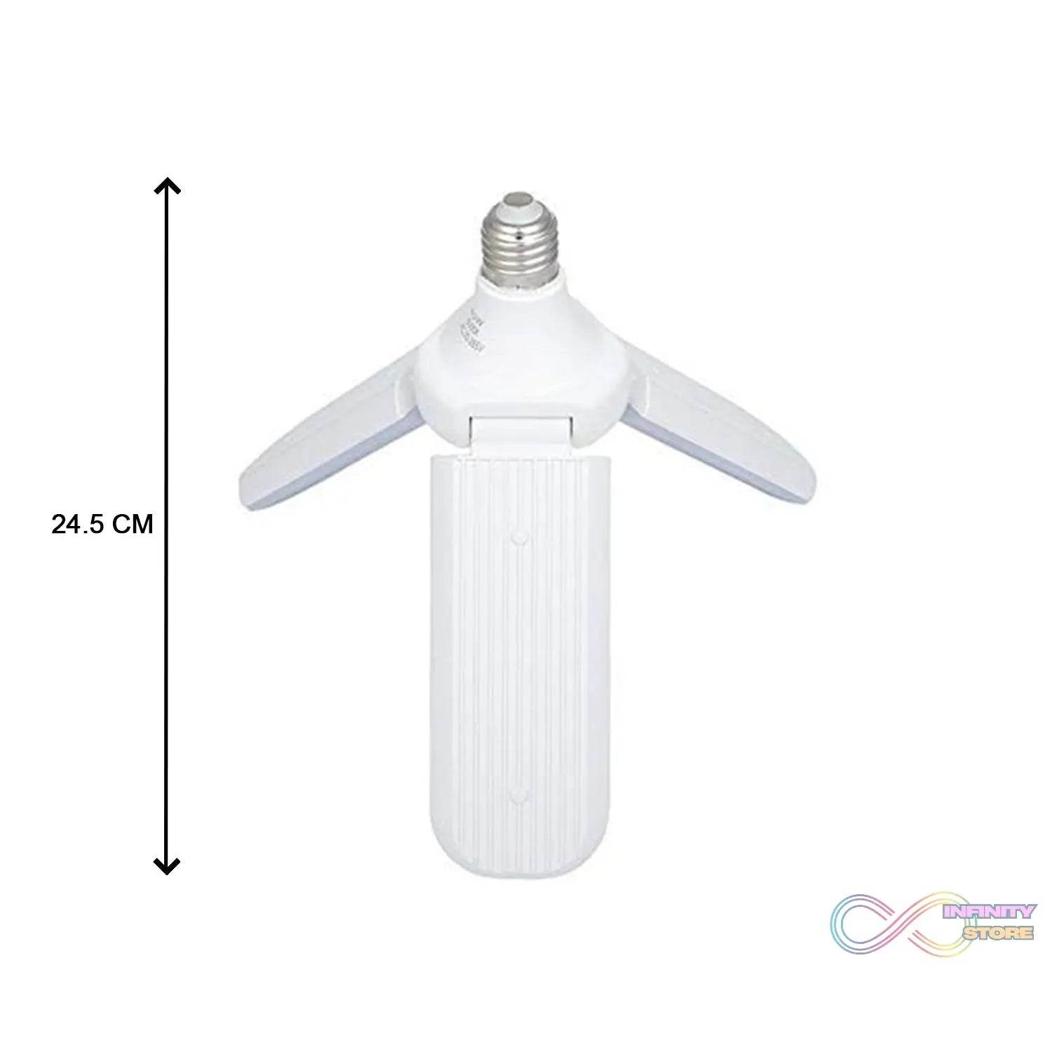 Fan Blade LED Light Bulb, Super Bright Angle Adjustable Home Ceiling - infinityexculsivestore.com