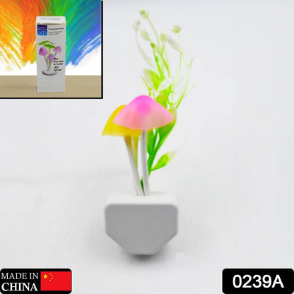 Fancy Color Changing LED Mushroom Night Light Kids Beautiful Color LED Illumination Automatic On / Off Light Sensor Night Lamp - infinityexculsivestore.com