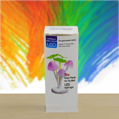 Fancy Color Changing LED Mushroom Night Light Kids Beautiful Color LED Illumination Automatic On / Off Light Sensor Night Lamp - infinityexculsivestore.com