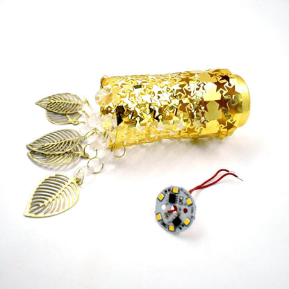 Fancy Large Golden Jhoomer For Home Decoration - infinityexculsivestore.com