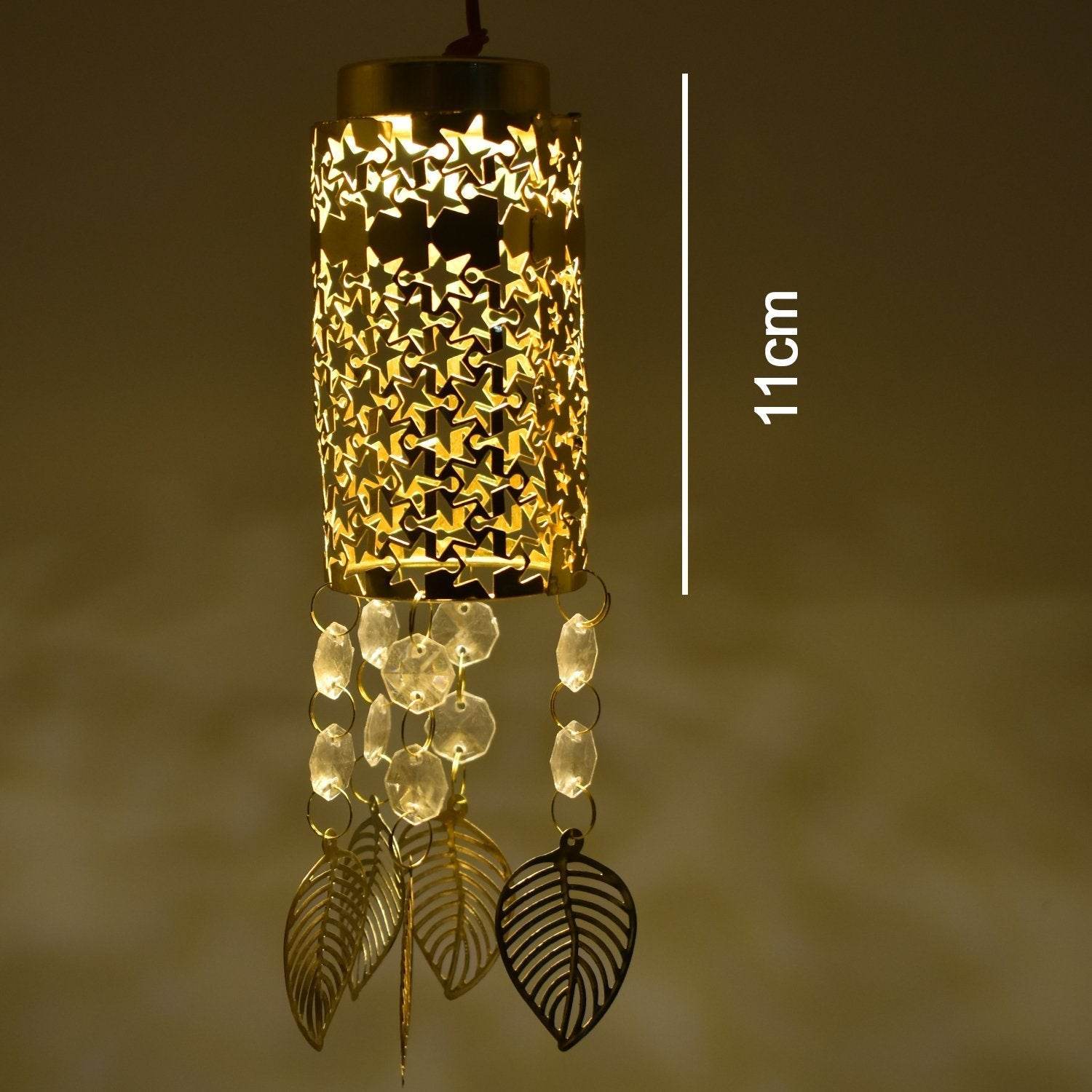 Fancy Large Golden Jhoomer For Home Decoration - infinityexculsivestore.com